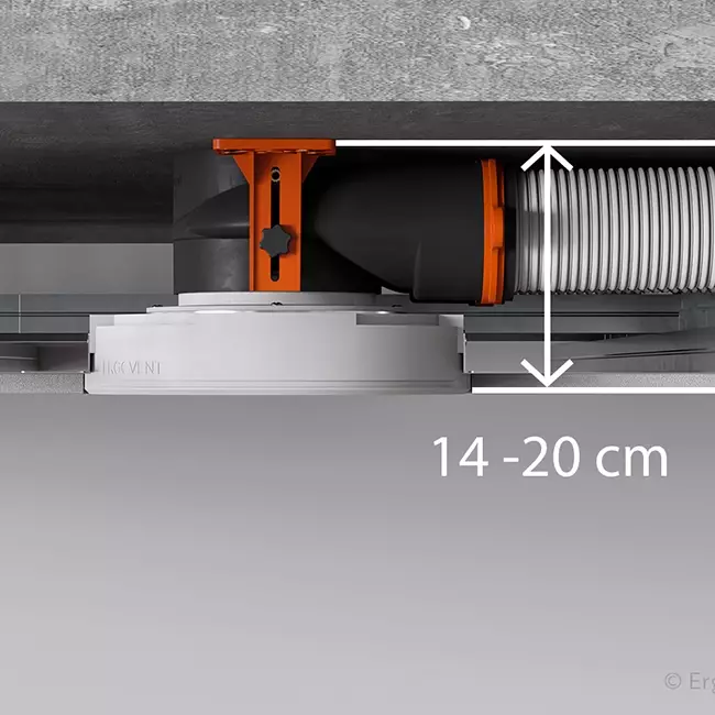 Ergovent AERO PRO Slim Box 2x75 mm
