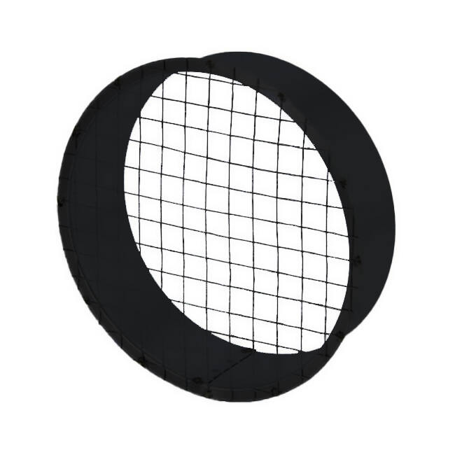 Buisrooster diameter  250 mm 90 graden (Sendz. Verz.)  RAL9005
