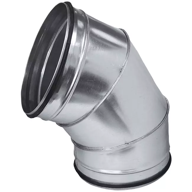Ronde spiro bocht 60° Ø 315mm voor spirobuis
