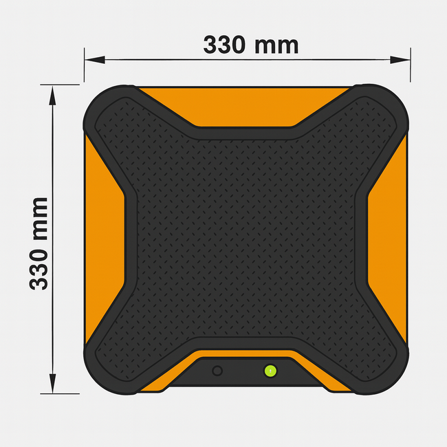 Fieldpiece draadloze koudemiddelweegschaal max. 100 kg + NMi certificaat - SR47EC