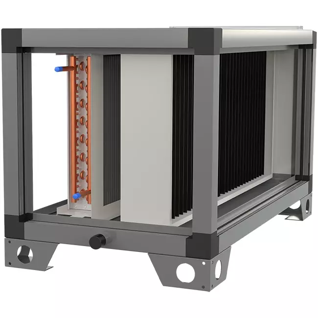 Maxivent koudwaterbatterij 27,94 kW voor MR4545 horizontaal - CCW2