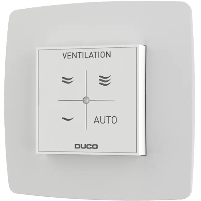 DucoBox Silent 2.0 400 m³/h + RF bediening + CO2 sensor - randaarde stekker