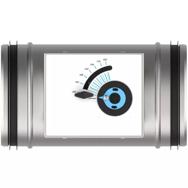 Ronde CAV Constant volumeregelaar enkelwandig diameter 160 mm