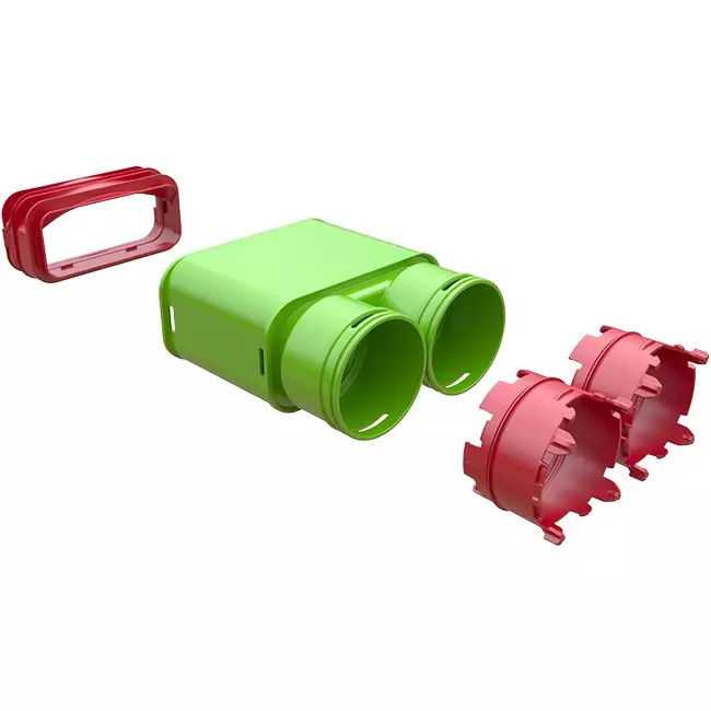 Ubbink Air Excellent 2x 23C - 55SC verloopstuk