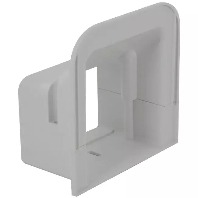 ClimaConnect muurrosette voor montagekanaal 75 mm - RAL 9010