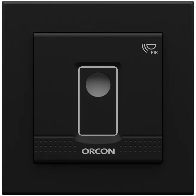 Afdekkap zwart voor Orcon bewegingssensor inbouw 15RF
