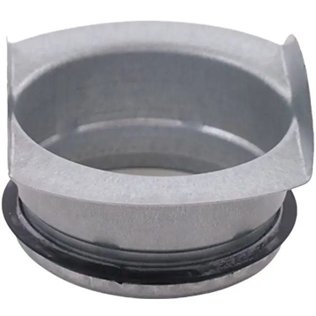 Aftak stuk met SAFE diameter 80 mm met 90 graden