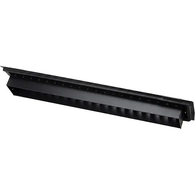 ClimaConnect kanaalrooster dubbel instelbaar 825x75 mm voor buis 160 tot 400 mm - RAL 9005