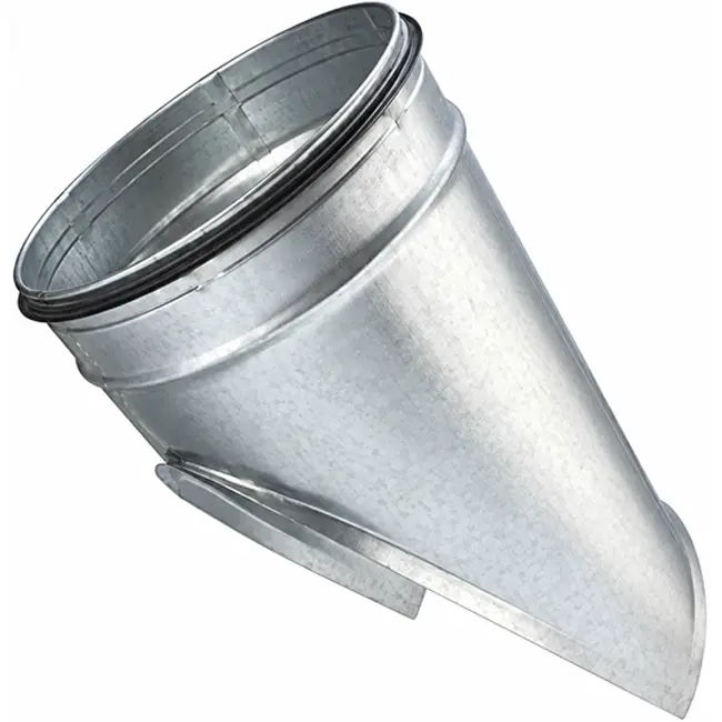 Zadelstuk Ø 355mm - 315mm (45°) - Gegalvaniseerd