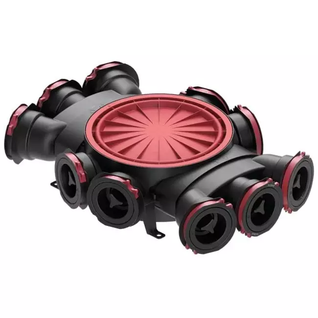 Heatpex Aria luchtverdeelbox (10 x 75 mm)