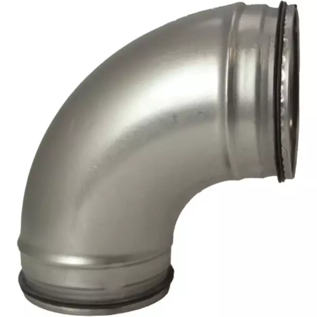 Ronde spiro bocht 90° Ø 160mm voor spirobuis