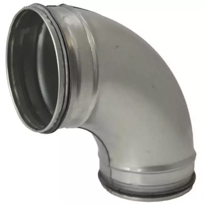 Ronde spiro bocht 90° Ø 160mm voor spirobuis