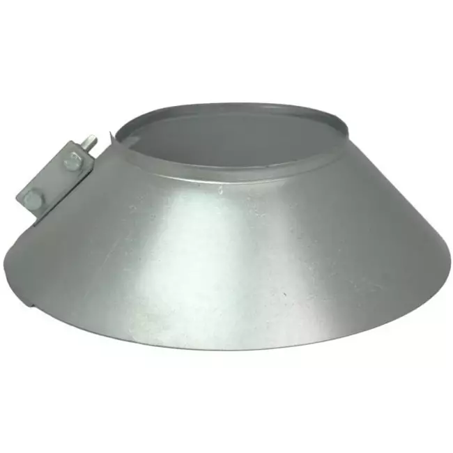 Stormkraag Ø 100mm - Regenrand spirobuis