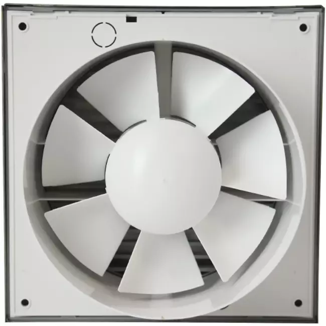 Badkamerventilator Ø 125 mm roestvrij staal - EET125i