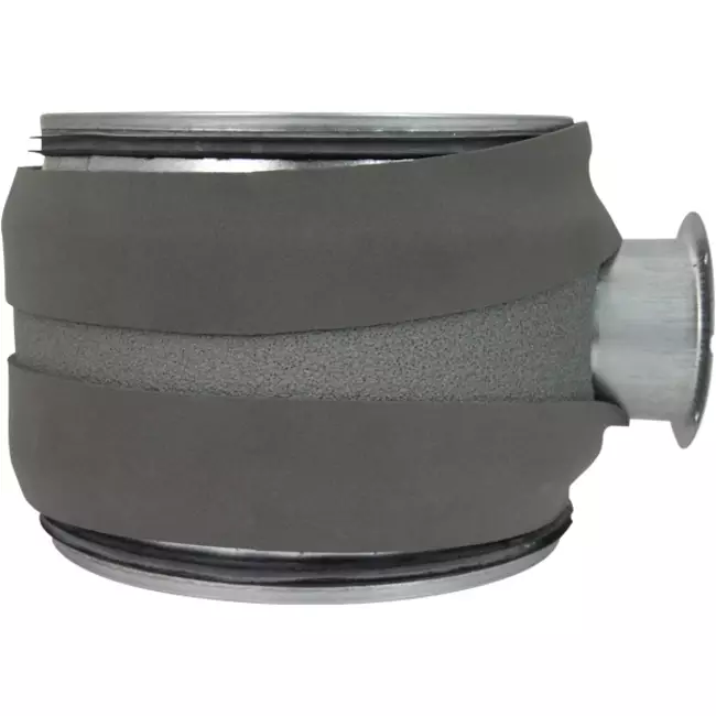 Thermoduct 9 mm handbediende regelklep diameter 160 mm geïsoleerd