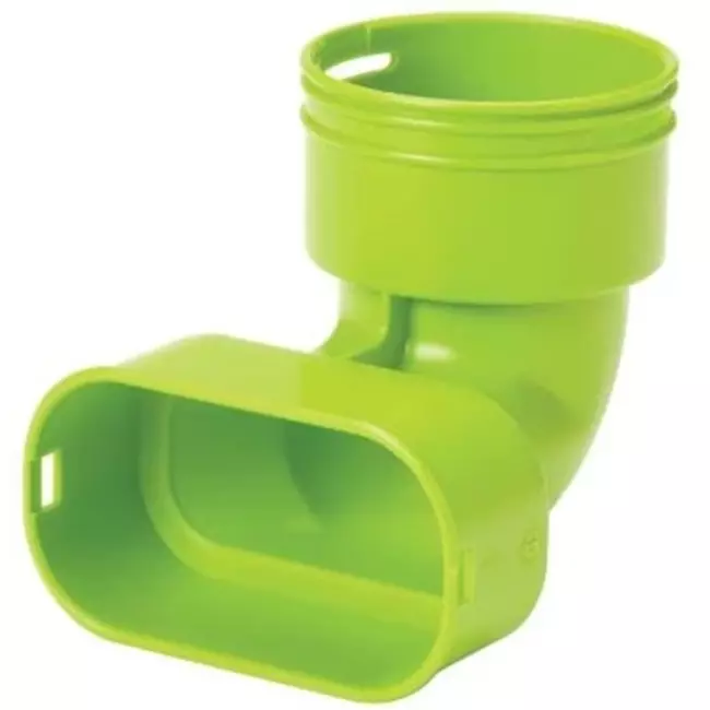 Ubbink Air Excellent 34C AE35SC adapter bocht 90°