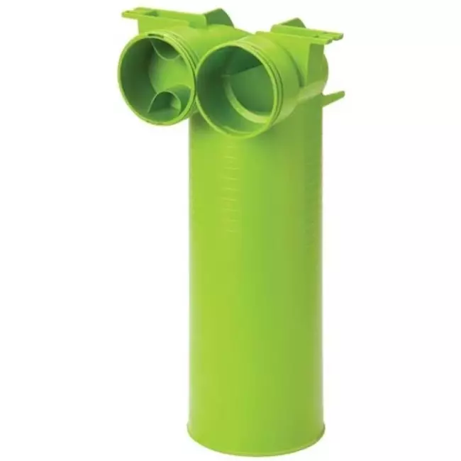 Ubbink Air Excellent 23C ventieladapter 125 2x90°