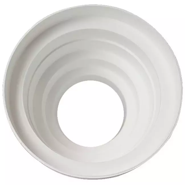 Kunststof ventilatie verloop universeel voor diameter 80 t/m 150 mm VA80