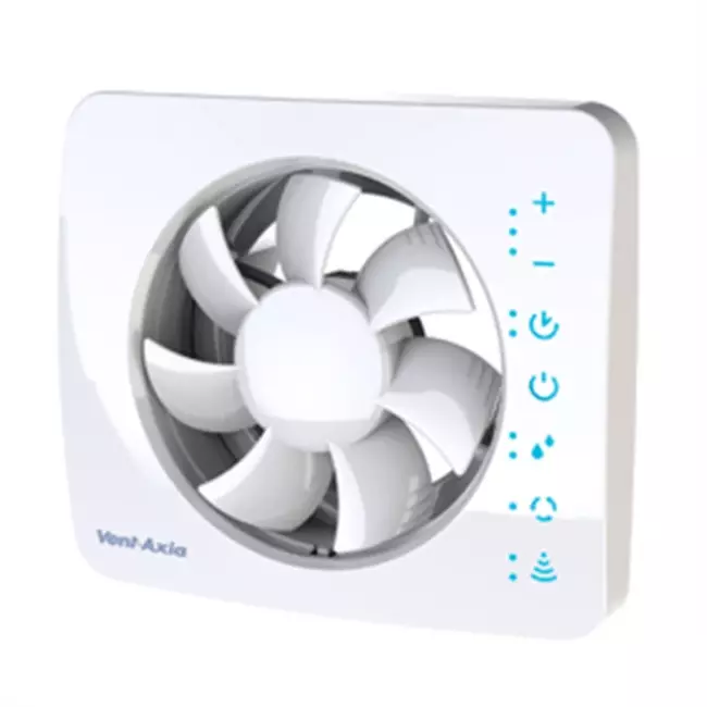 Badkamerventilator Svensa PureAir met geursensor 100-125mm