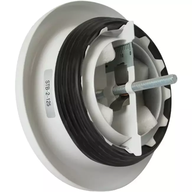 Zehnder Ventilatie afvoer ventielen metaal 125mm wit - STB 2-125