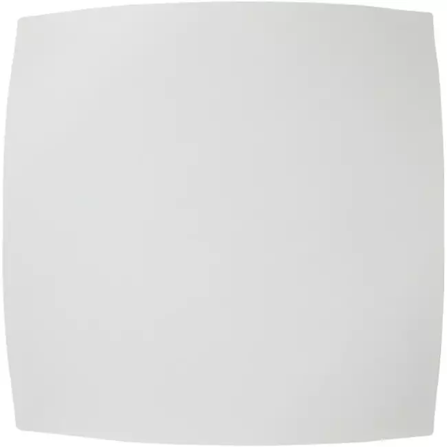 Vasco design plafond- of wandventiel luxe vierkant gebogen (incl. smiley)