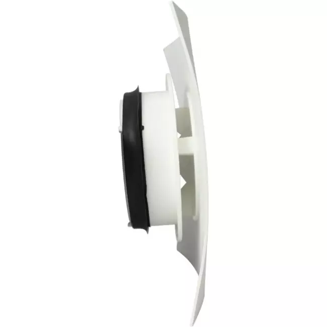 Vasco design plafond- of wandventiel luxe vierkant gebogen (incl. smiley)