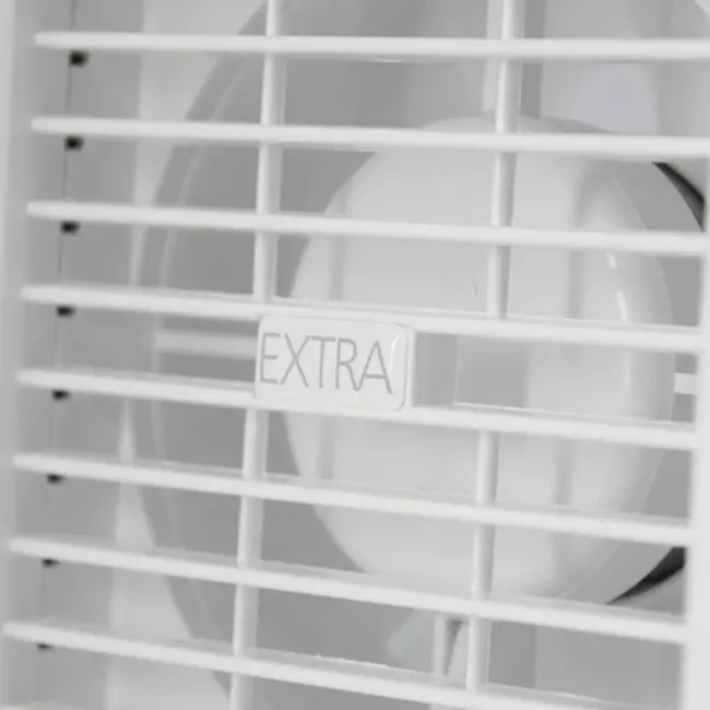 Badkamerventilator Ø 120 mm Wit -Luxe X120