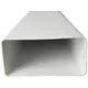 Rechthoekig kunststof ventilatiekanaal 110x55 lengte= 0.5 meter - K-0.5