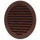 Schoepenrooster diameter 100 mm bruin - VR100B