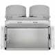 Vent-Axia Uniflexplus wandcollector bovenaansluiting 2x Ø90 mm