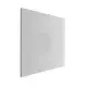 Geperforeerd plafondrooster voor afvoer 594x594 - ongeïsoleerd plenum zijaansluiting Ø 125 mm