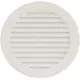 Schoepenrooster diameter: 125mm wit - VR125