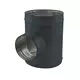 Spiro t-stuk diameter 125 mm - 125mm (90 graden) (sendz. verz.) RAL7016
