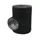 Spiro t-stuk diameter 125 mm - 125mm (90 graden) (sendz. verz.) RAL9005