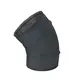 Spiro bocht 100 mm 45 graden (sendz. verz.) RAL7016