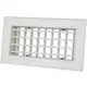 Vent-Axia Uniflexplus rooster met instelbare lamellen 200x100 voor wandcollector