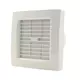 Badkamerventilator Ø 120 mm Wit met automatische sluitklep - luxe X120Z