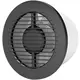 Badkamer ventilator rond Ø 125 mm antraciet - basis EA125A