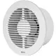 Badkamer ventilator rond Ø 150 mm wit - basis EA150