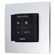 Duco vocht ruimtesensor met bediening RF/Wired zwart
