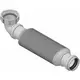 Sifon plat voor Duco WTW DucoBox Energy