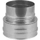 EW diameter 100 mm verloop plat I316L (D0,5)