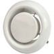 Ventilatie afvoer ventiel 125mm met klemveren - AVP-C125