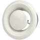 Ventilatie afvoer ventiel 80mm metaal - E-DVS80 RAL9010