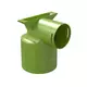 Ubbink Air Excellent 34C ventieladapter 125 1x90°