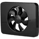 Vent-Axia Lo-Carbon iQ platte design badkamerventilator ZWART Ø 100 - 125 mm
