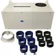 Itho Daalderop universeel plenum Demandflow / Qualityflow - 8 aansluitingen