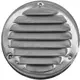 Metalen ventilatierooster rond 100mm zink - MR100ZN