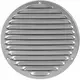 Metalen ventilatierooster rond Ø200 mm grijs - MR200P - RAL9006