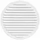 Metalen ventilatierooster rond Ø 200mm wit - MR200 - RAL9016